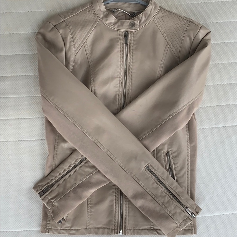 Express vegan leather jacket